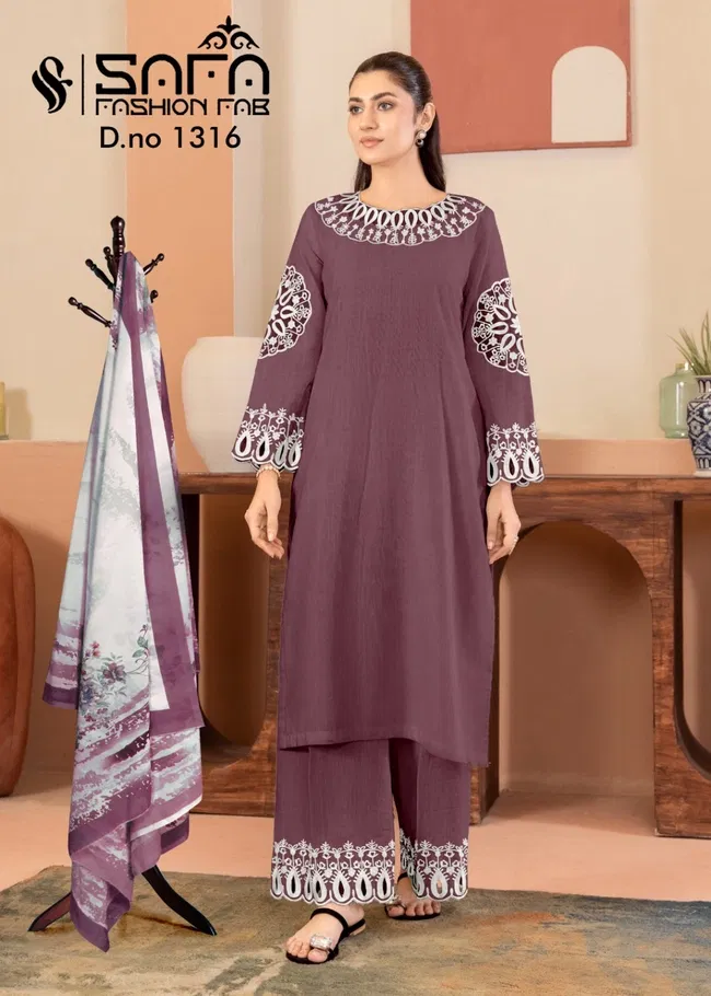 Safa Fashion 1316 Soft Fabric Kurti With Bottom And Dupatta Wholesale 6 Beautiful Safa Fashion 1316 Soft Fabric Kurti With Bottom And Dupatta Wholesale 2026