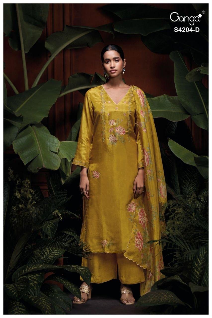 Ganga Riva 4204 Bemberg Silk Printed Embroidery Salwar Kameez Wholesale 10 Beautiful Ganga Riva 4204 Bemberg Silk Printed Embroidery Salwar Kameez Wholesale 2026