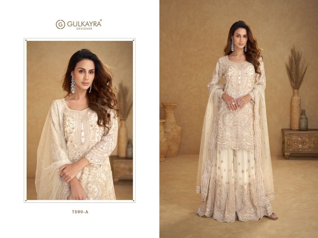 Beautiful Gulkayra Safira Net With Embroidery Work Designer Salwar Kameez Wholesale 2026