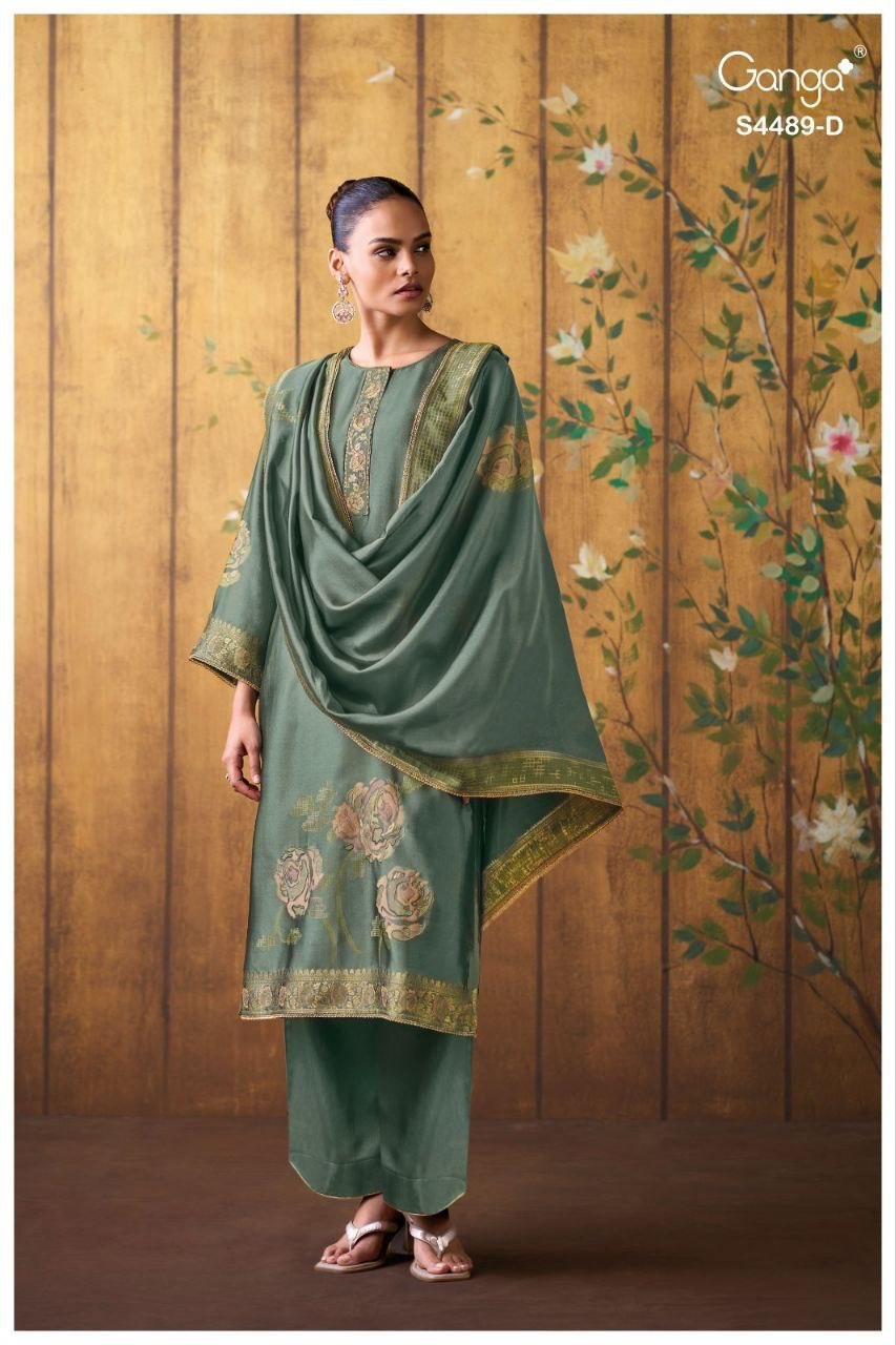 Ganga Mahiya 4489 Viscose Silk Embroidery Work Salwar Kameez Wholesale 7 Beautiful Ganga Mahiya 4489 Viscose Silk Embroidery Work Salwar Kameez Wholesale 2026