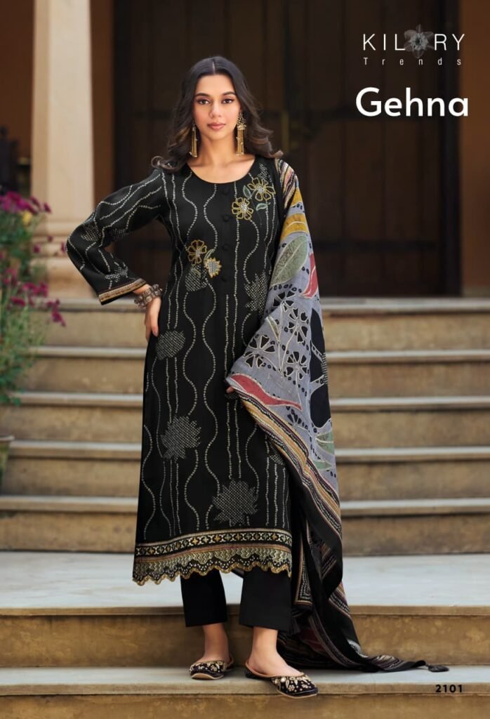 Buy Kilory Gehna Modal Silk Digital Print Embroidery Salwar Kameez Wholesale 2026