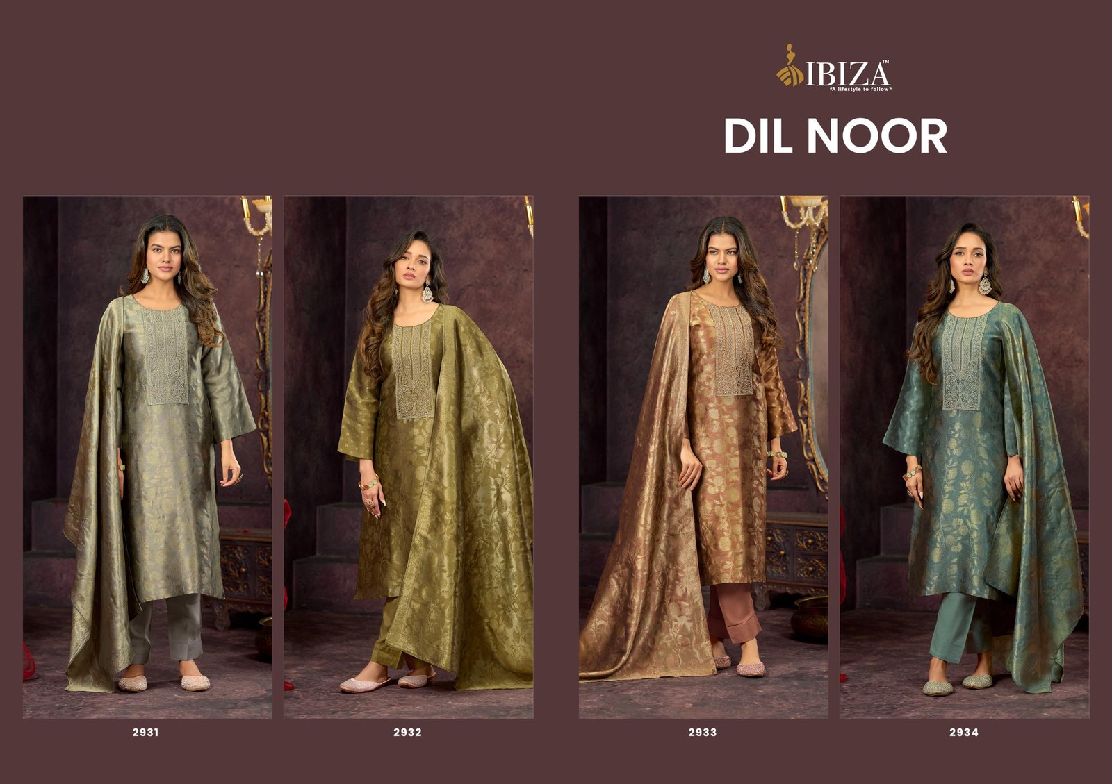 Ibiza Dil Noor Ziraf Silk With Embroidery Salwar Kameez Collection Wholesale 9 Stylish Ibiza Dil Noor Ziraf Silk With Embroidery Salwar Kameez Collection Wholesale 2026