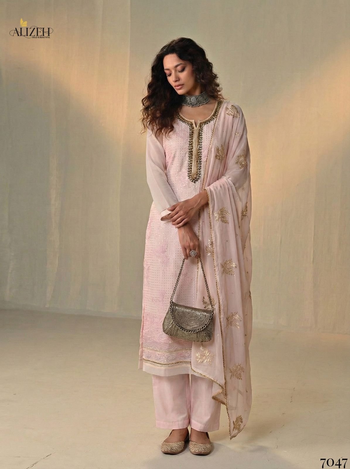 Alizeh 7046 To 7049 Georgette With Embroidered Work Kurti Pant And Dupatta Wholesale 6 Buy Alizeh 7046 To 7049 Georgette With Embroidered Work Kurti Pant And Dupatta Wholesale 2026