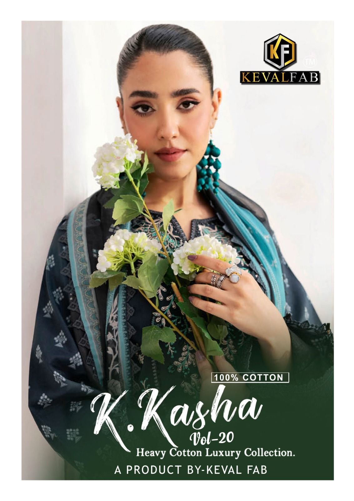 Keval K Kasha Vol 20 Cotton Printed Dress Material Collection Wholesale