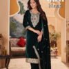Afsana Naaz Velvet With Embrodery Work Top Bottom And Dupatta Wholesale