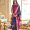 Kreshva Kalatmak Silk With Traditional Temple Border Saree Wholesale 1 Kreshva Kalatmak Silk With Traditional Temple Border Saree Wholesale