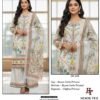 Hoor Tex Hf 409 and 410 Rayon Satin Printed Salwar Kameez Wholesale