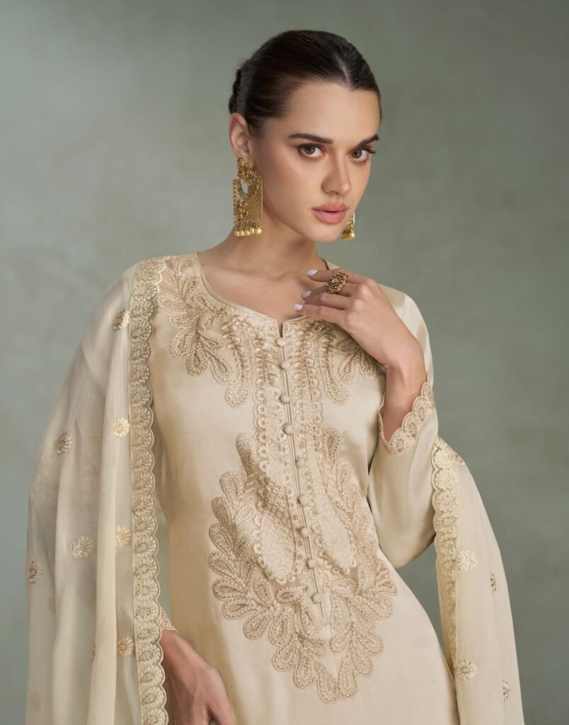 Buy Sayuri Samira Chinon Silk Embroidery Top With Plazzo Suit Wholesale 2026 2 Buy Sayuri Samira Chinon Silk Embroidery Top With Plazzo Suit Wholesale 2026