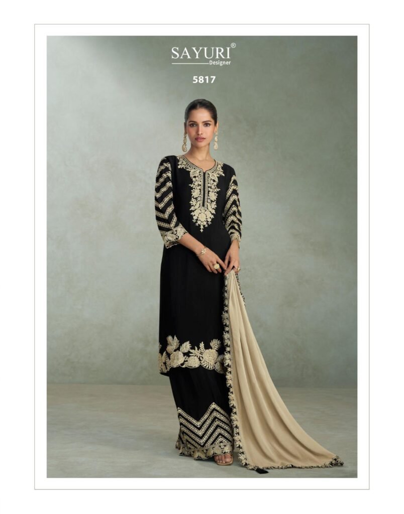 Buy Sayuri Samira Chinon Silk Embroidery Top With Plazzo Suit Wholesale 2026 6 Buy Sayuri Samira Chinon Silk Embroidery Top With Plazzo Suit Wholesale 2026
