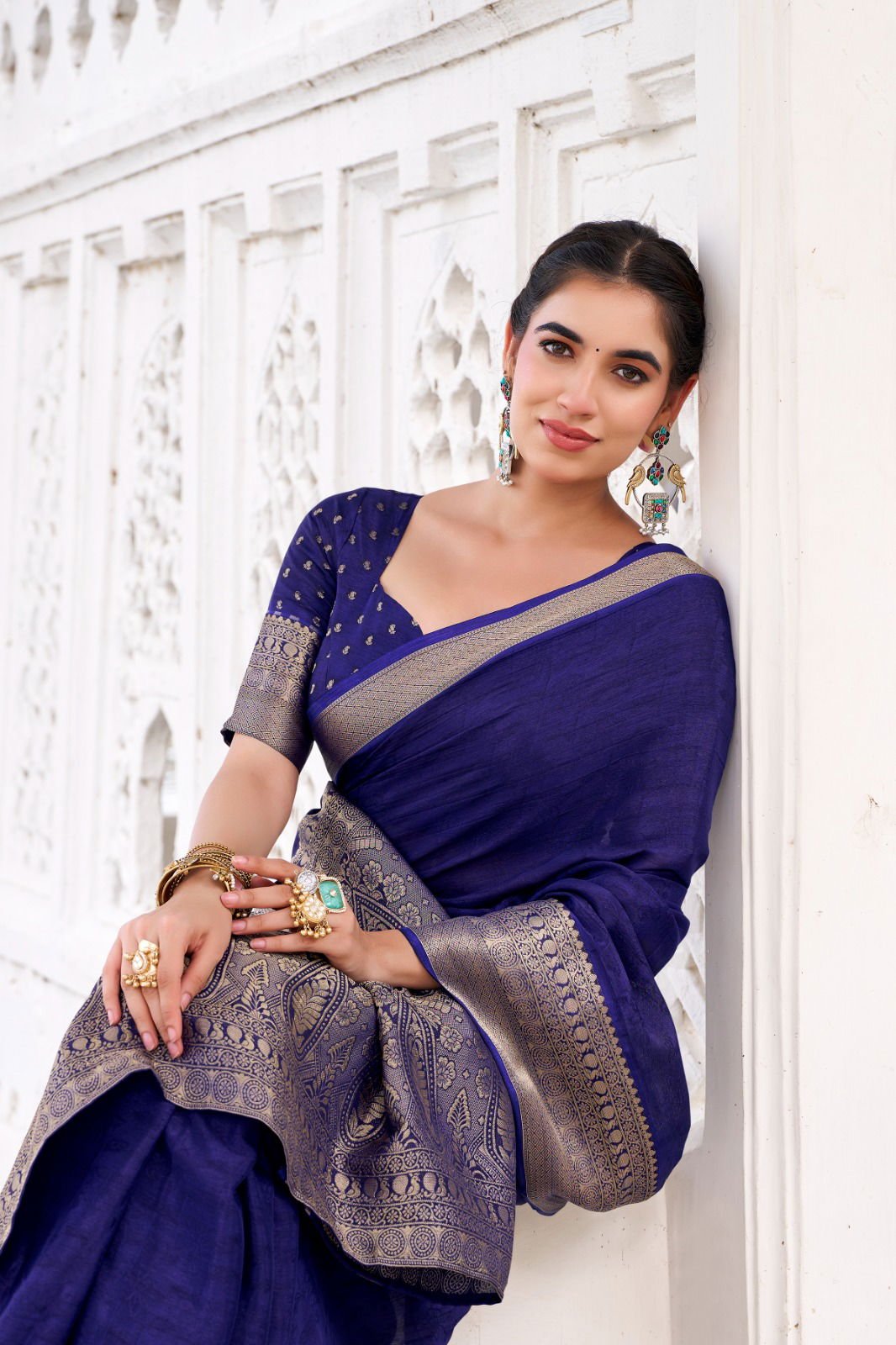 Lekha YF Mritsa Chinon Self Printed Zari Weaving Saree Wholesale 15 Beautiful Lekha YF Mritsa Chinon Self Printed Zari Weaving Saree Wholesale 2026