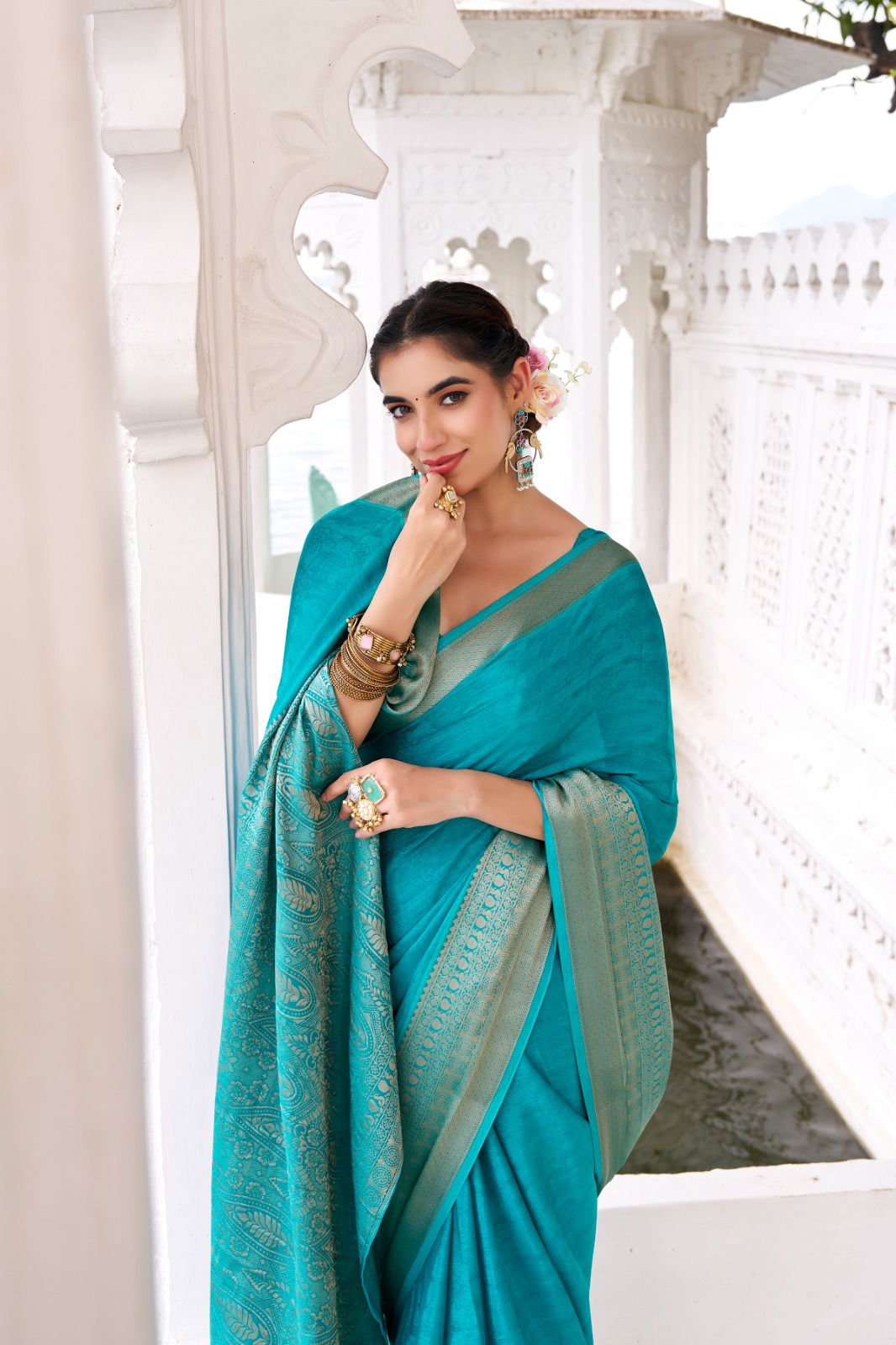 Lekha YF Mritsa Chinon Self Printed Zari Weaving Saree Wholesale 16 Beautiful Lekha YF Mritsa Chinon Self Printed Zari Weaving Saree Wholesale 2026