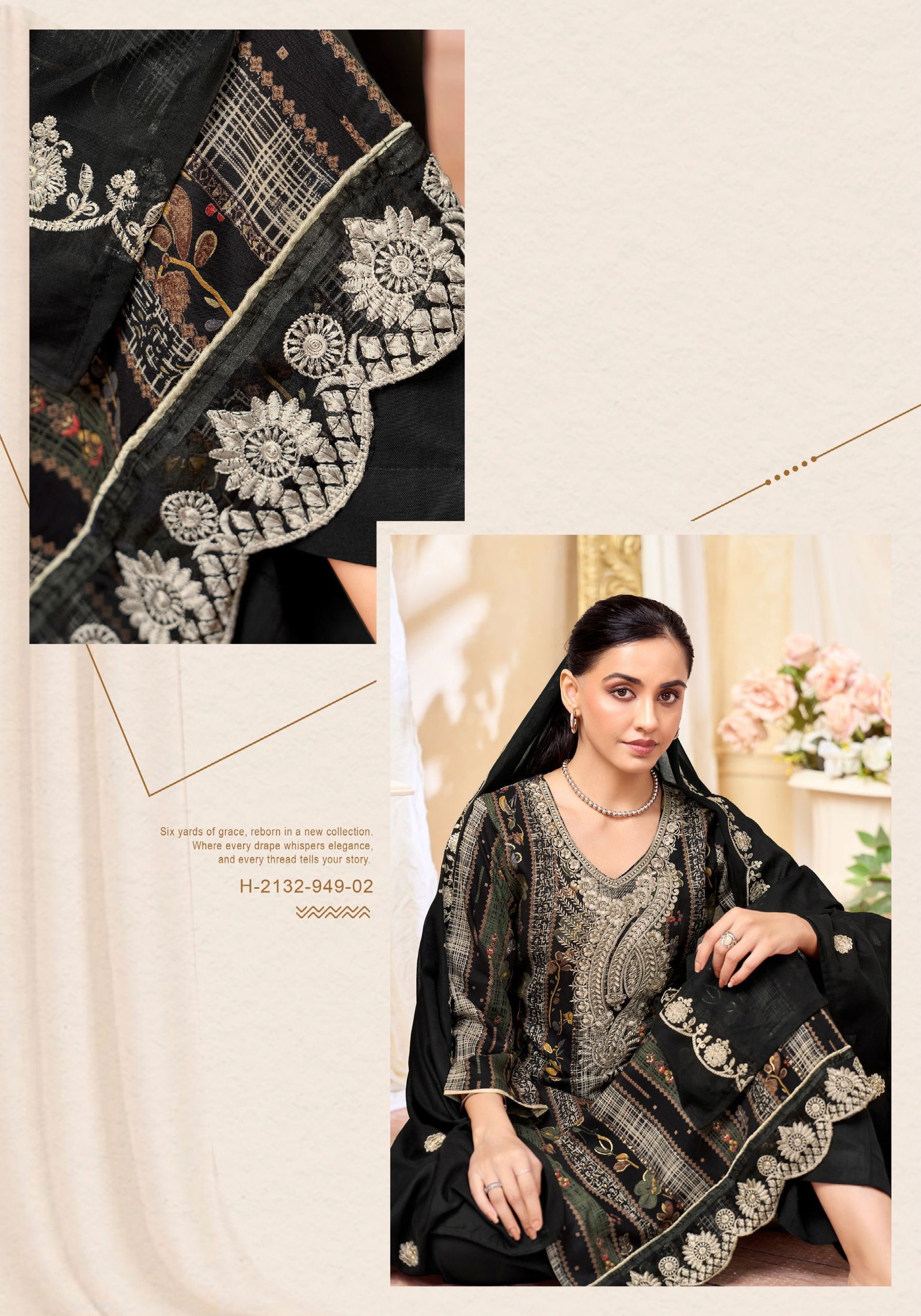Alok Black Bunny Edition 3 Viscose Rayon Printed Dress Material Collection Wholesale 8 Stylish Alok Black Bunny Edition 3 Viscose Rayon Printed Dress Material Collection Wholesale 2026