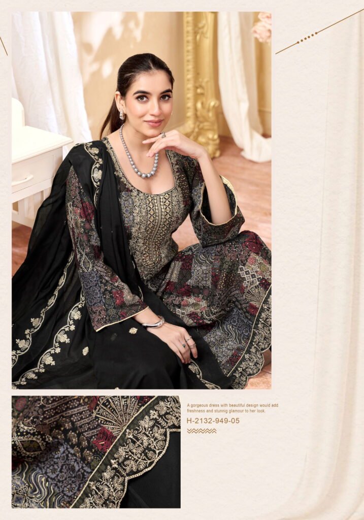 Stylish Alok Black Bunny Edition 3 Viscose Rayon Printed Dress Material Collection Wholesale 2026 11 Stylish Alok Black Bunny Edition 3 Viscose Rayon Printed Dress Material Collection Wholesale 2026