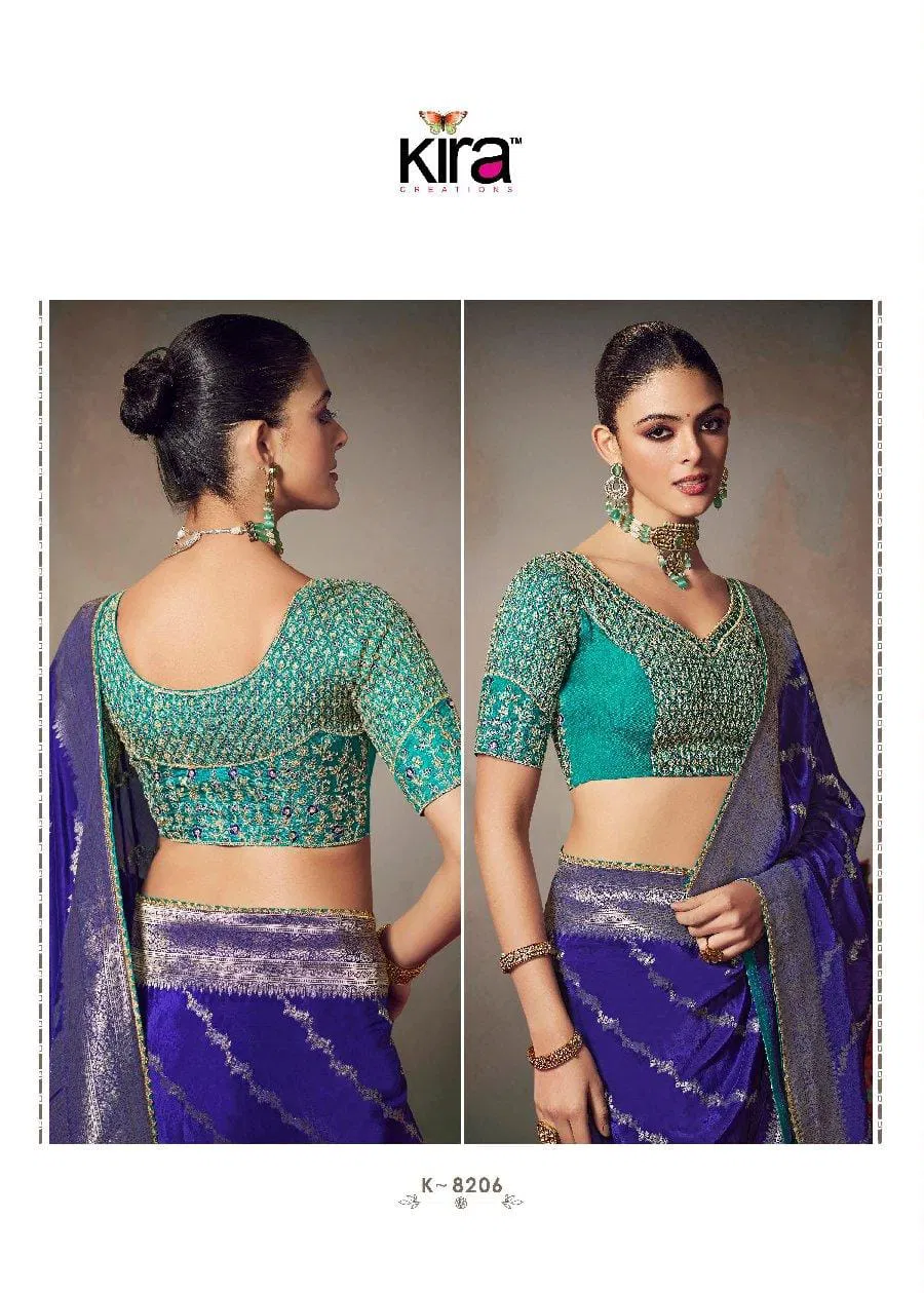 Kira Kamini Silk Beautiful Lace Border & Piping Saree Collection Wholesale 4 Stylish Kira Kamini Silk Beautiful Lace Border & Piping Saree Collection Wholesale 2026