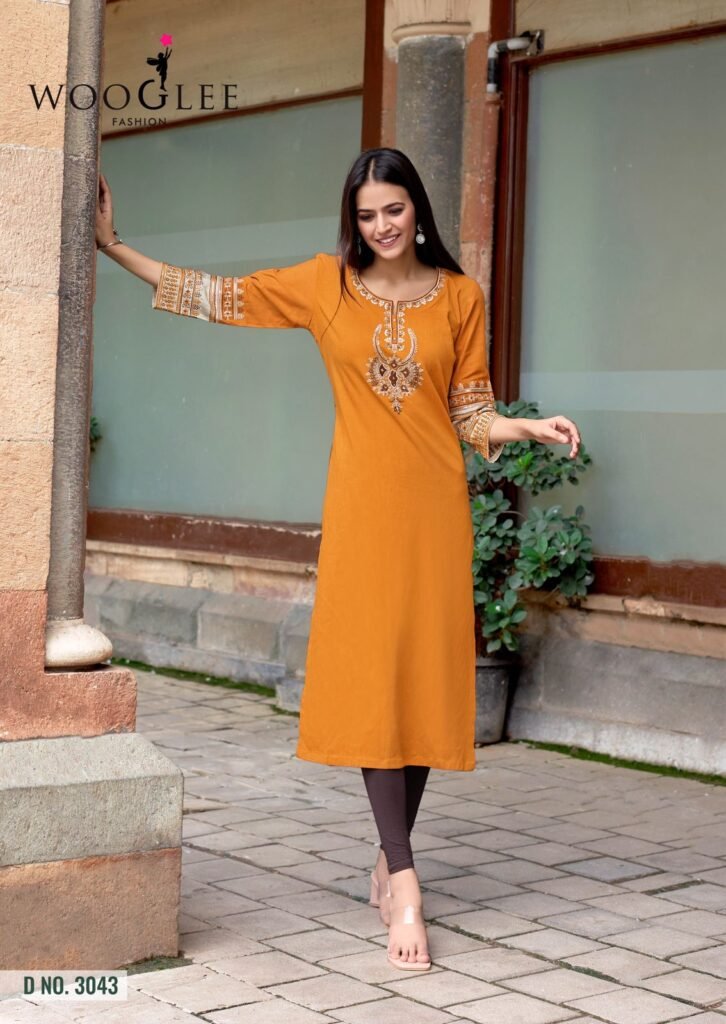 Stylish Wooglee Salonee Vol 9 Rayon Thread And Handwork Top Collection Wholesale 2026
