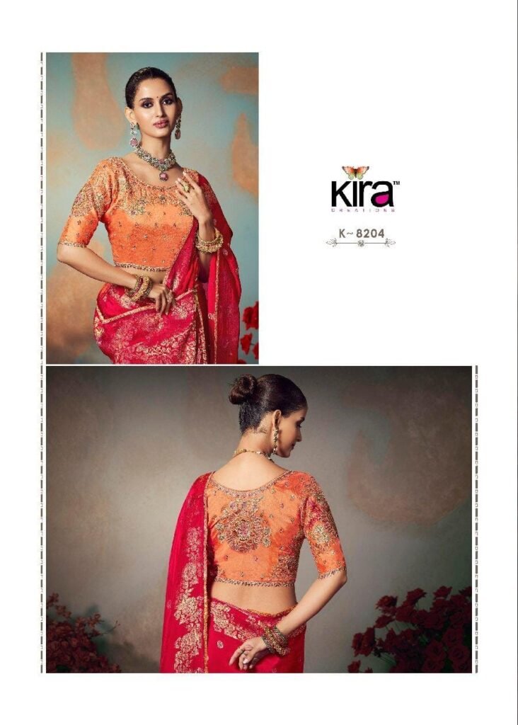 Stylish Kira Kamini Silk Beautiful Lace Border & Piping Saree Collection Wholesale 2026 8 Stylish Kira Kamini Silk Beautiful Lace Border & Piping Saree Collection Wholesale 2026