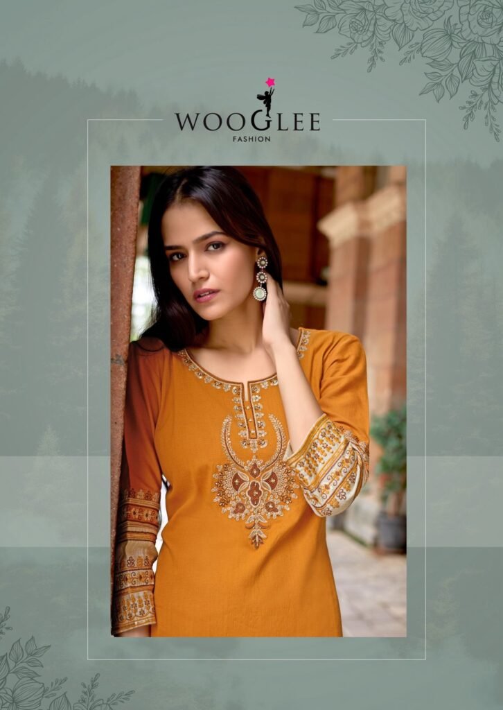Stylish Wooglee Salonee Vol 9 Rayon Thread And Handwork Top Collection Wholesale 2026
