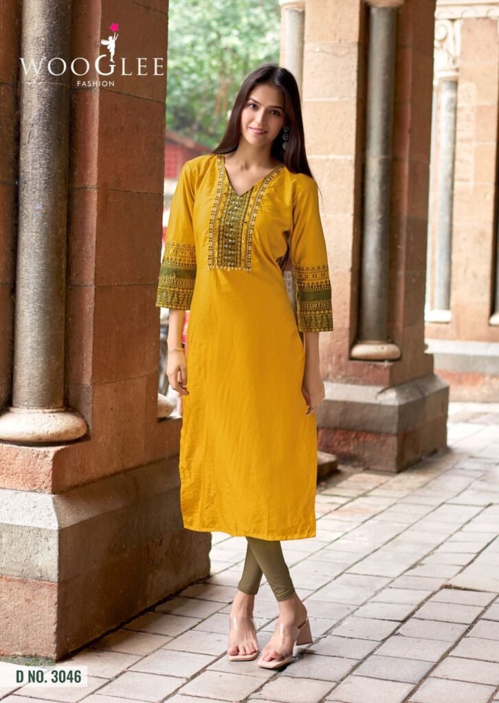 Stylish Wooglee Salonee Vol 9 Rayon Thread And Handwork Top Collection Wholesale 2026