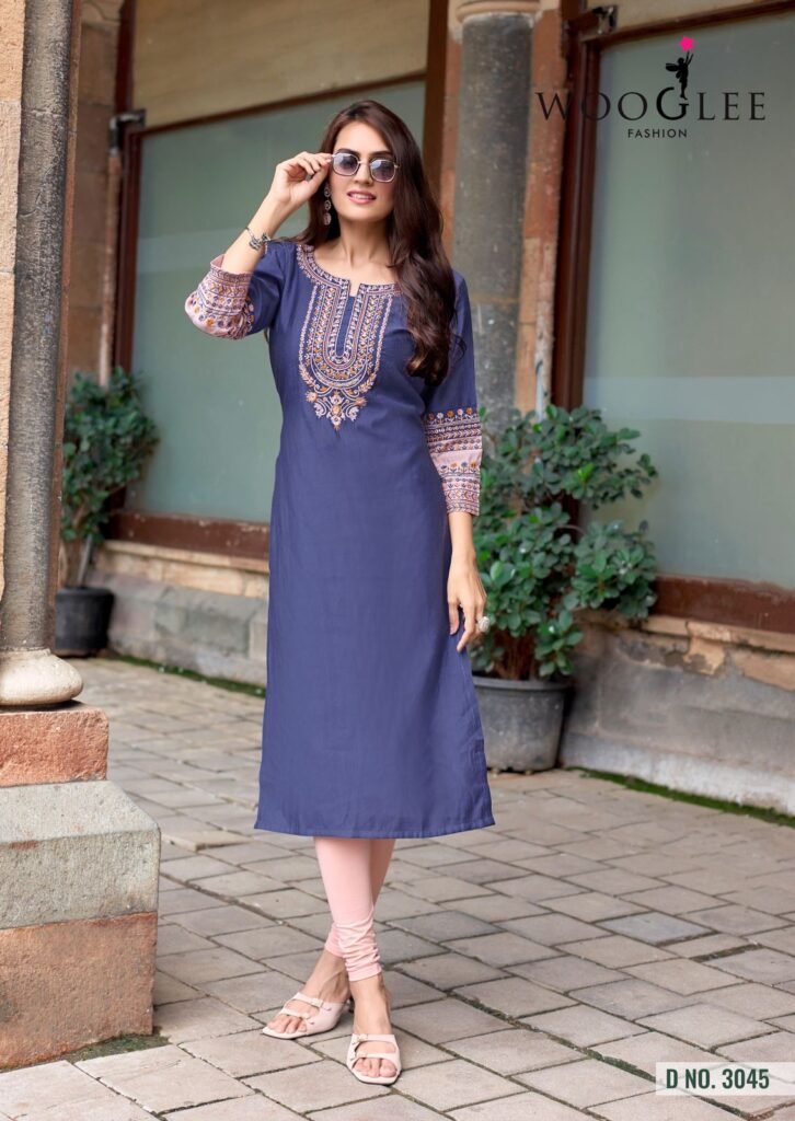 Stylish Wooglee Salonee Vol 9 Rayon Thread And Handwork Top Collection Wholesale 2026