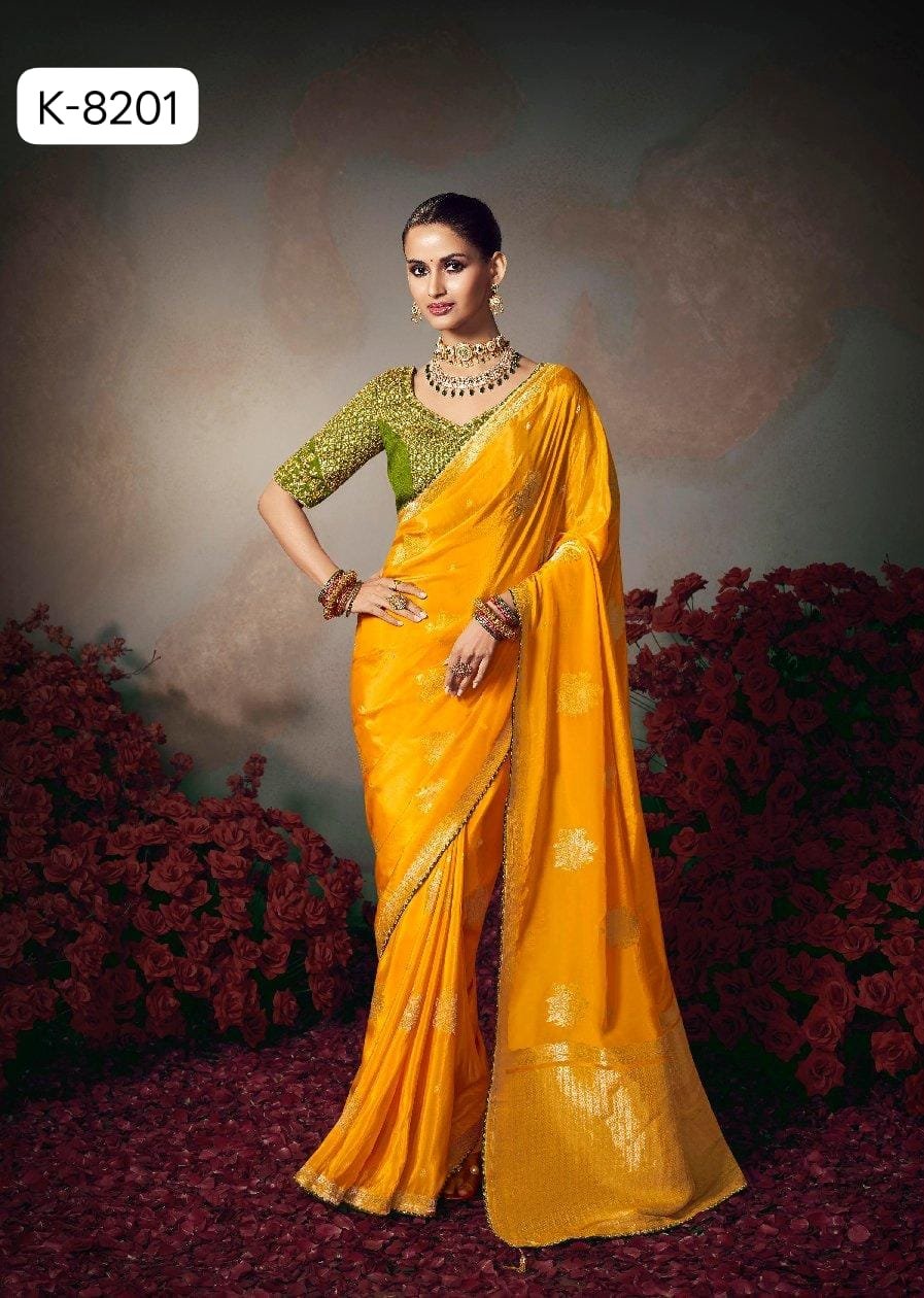 Kira Kamini Silk Beautiful Lace Border & Piping Saree Collection Wholesale 12 Stylish Kira Kamini Silk Beautiful Lace Border & Piping Saree Collection Wholesale 2026