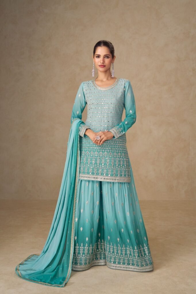 Latest Gulkayra Shivani Georgette With Embroidery Work Salwar Kameez Wholesale 2026