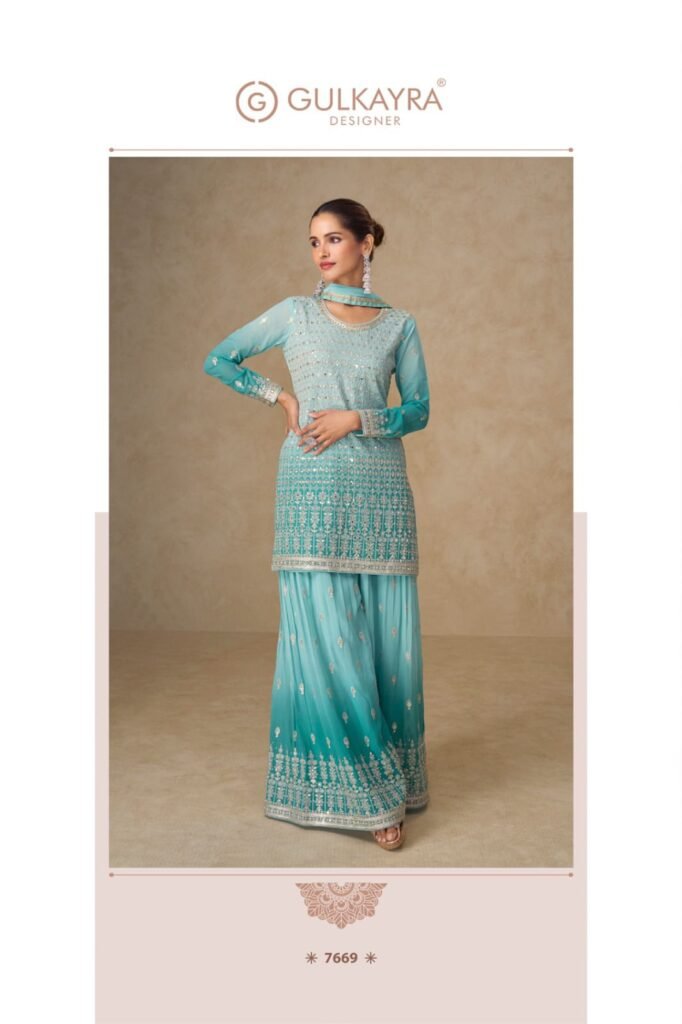 Latest Gulkayra Shivani Georgette With Embroidery Work Salwar Kameez Wholesale 2026