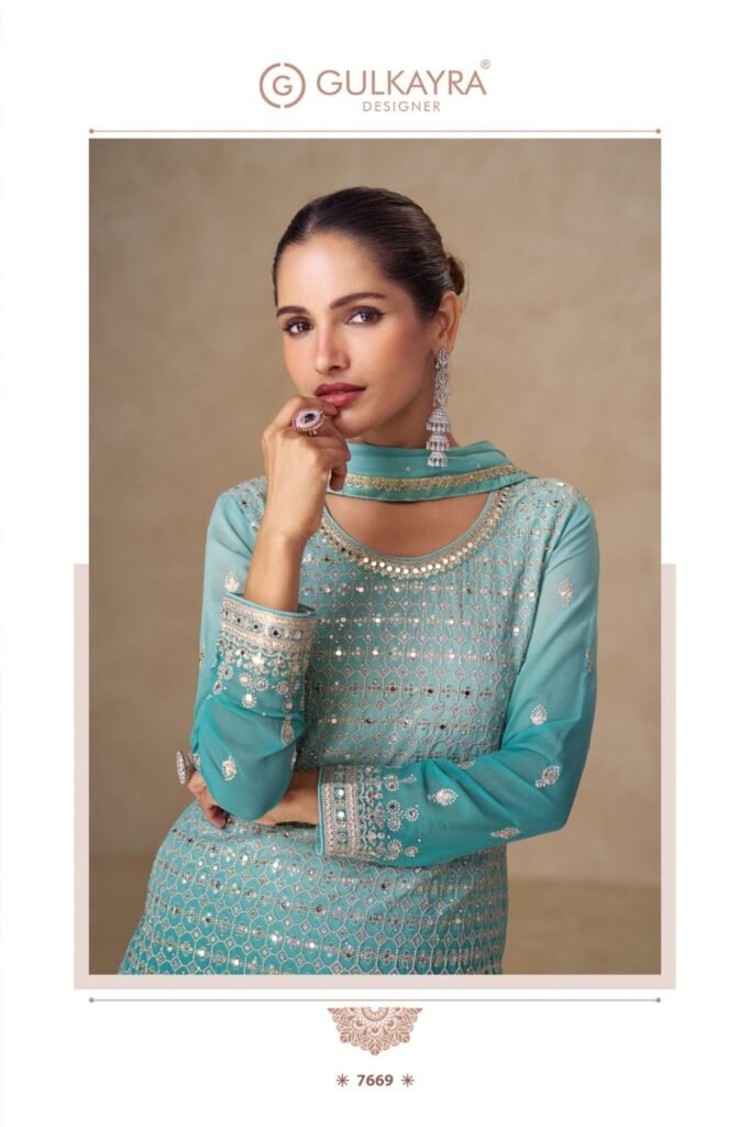 Latest Gulkayra Shivani Georgette With Embroidery Work Salwar Kameez Wholesale 2026