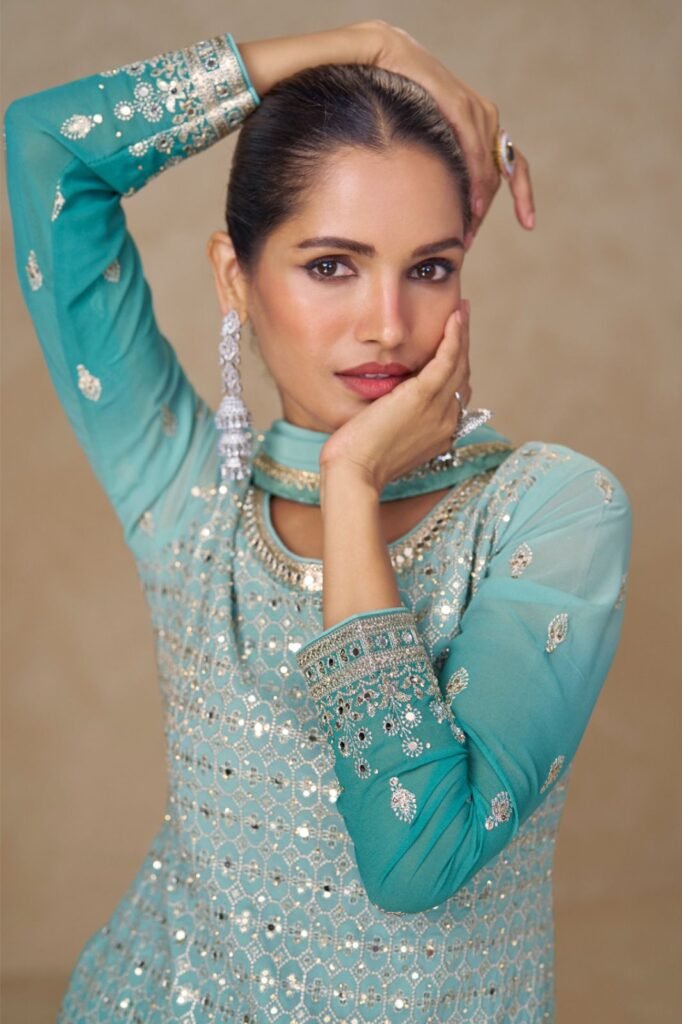 Latest Gulkayra Shivani Georgette With Embroidery Work Salwar Kameez Wholesale 2026