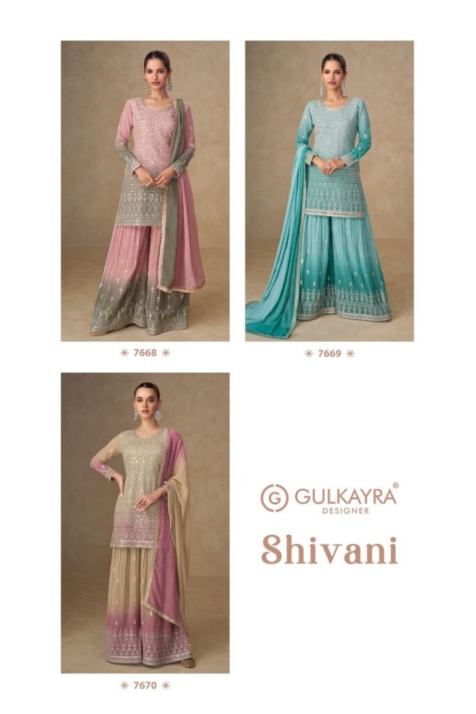 Latest Gulkayra Shivani Georgette With Embroidery Work Salwar Kameez Wholesale 2026