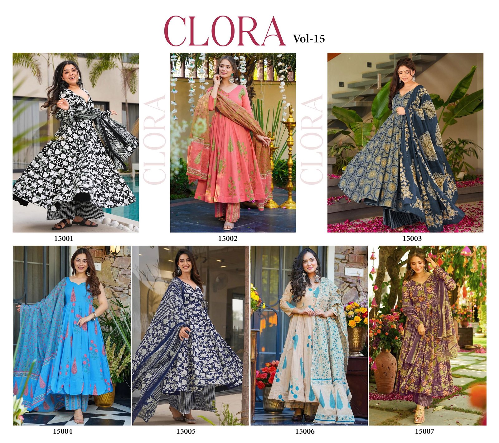 Clora Vol 15 Maslin With Digital Printed Top Bottom And Dupatta Collection Wholesale 25 Beautiful Clora Vol 15 Maslin With Digital Printed Top Bottom And Dupatta Collection Wholesale 2026