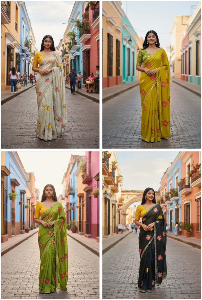 Stylish Bt 1305 B Viscose Rangoli Floral Embroidery Worked Fancy Saree Collection Wholesale 2026 6 Stylish Bt 1305 B Viscose Rangoli Floral Embroidery Worked Fancy Saree Collection Wholesale 2026