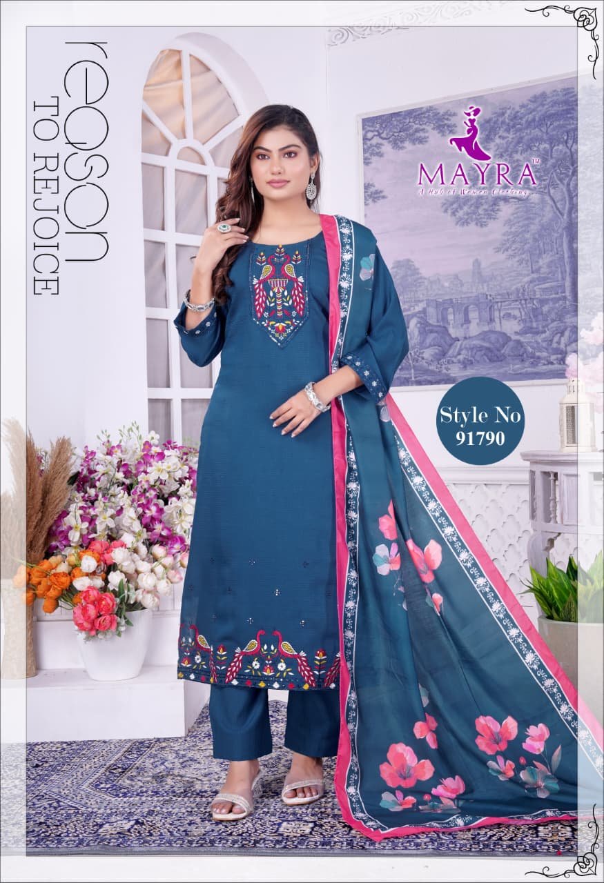 De Ishika Berlin Silk With Sequince Embroidery Worked Kurti With Bottom Dupatta Wholesale 11 Latest De Ishika Berlin Silk With Sequince Embroidery Worked Kurti With Bottom Dupatta Wholesale 2026
