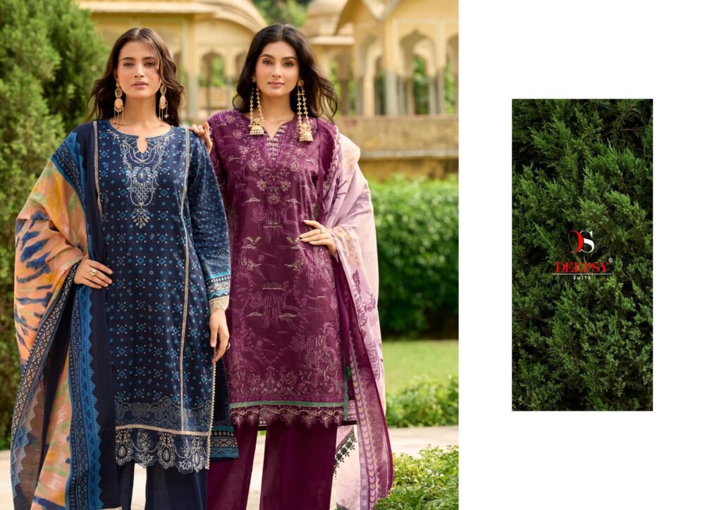 Beautiful Deepsy Tawakkal Premium Collection 25 Vol 2 Cotton Dupatta Pakistani Suits Wholesale 2026