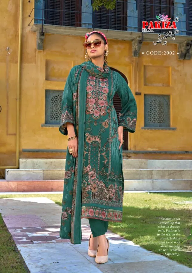 Pakiza Farmaish Vol 2 Jam Satin Printed Dress Material Collection Wholesale
