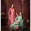 Triple Aaa Koyal Vol 4 Muslin Jacquard With Handwork Salwar Kameez Wholesale