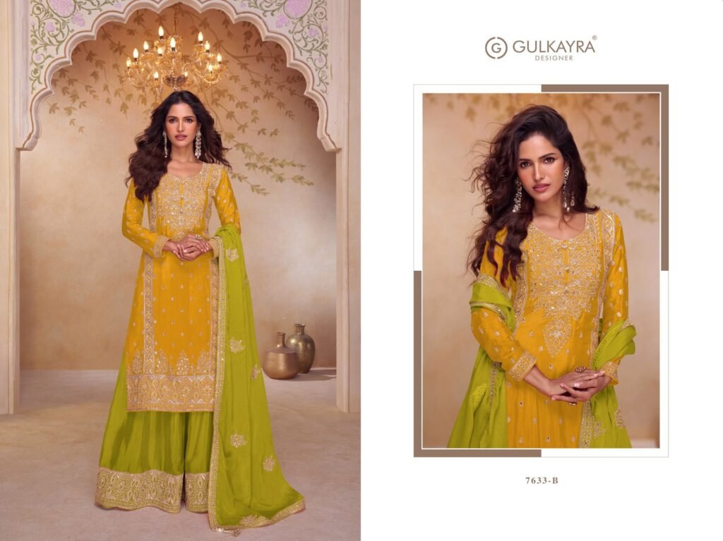 Beautiful Gulkayra Shagun Chinon With Embroidery Work Salwar Kameez Wholesale 2026 3 Beautiful Gulkayra Shagun Chinon With Embroidery Work Salwar Kameez Wholesale 2026