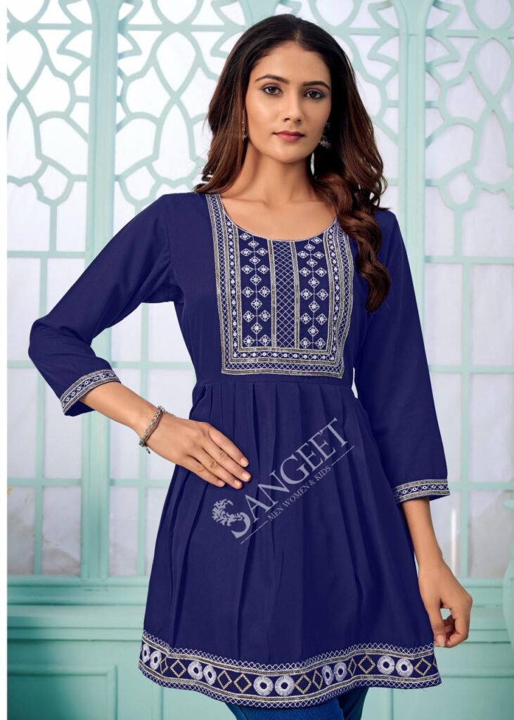 Launching Sangeet Aashini Vol 3 Rayon With Embroidery Work Top Collection Wholesale 2026 11 Launching Sangeet Aashini Vol 3 Rayon With Embroidery Work Top Collection Wholesale 2026