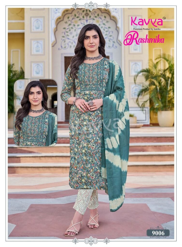 Buy Kavya Rashmika Vol 9 Rayon Printed Kurti Bottom With Dupatta Wholesale 2026