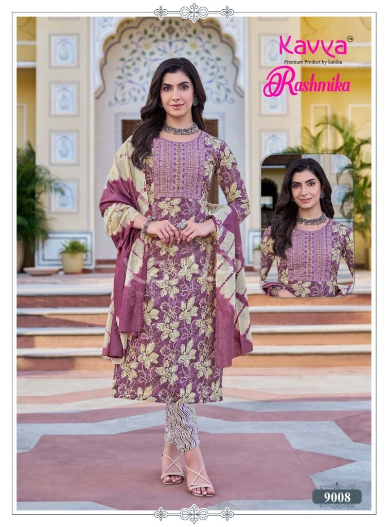 Buy Kavya Rashmika Vol 9 Rayon Printed Kurti Bottom With Dupatta Wholesale 2026