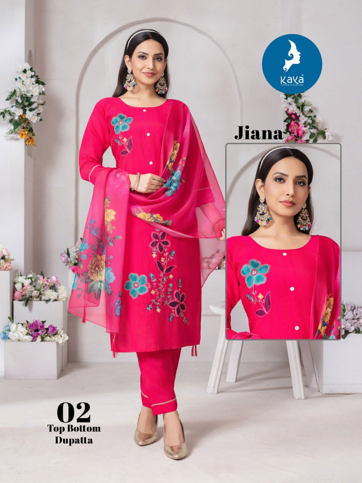 Kaya Jiana Roman Silk With Work Kurti Pant And Dupatta Collection Wholesale 10 Buy Kaya Jiana Roman Silk With Work Kurti Pant And Dupatta Collection Wholesale 2026