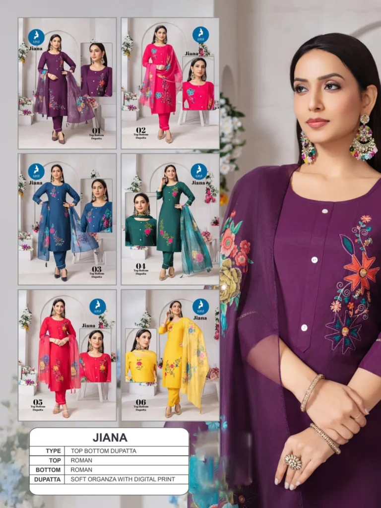 Buy Kaya Jiana Roman Silk With Work Kurti Pant And Dupatta Collection Wholesale 2026 11 Buy Kaya Jiana Roman Silk With Work Kurti Pant And Dupatta Collection Wholesale 2026