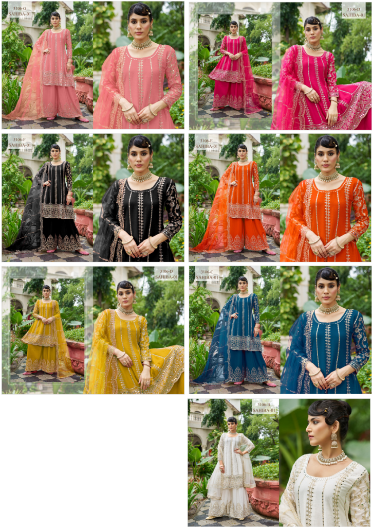 Launching Senhora Sahiba Vol 1 Chinon With Mirror Worked Salwar Suit Collection Wholesale 2026
