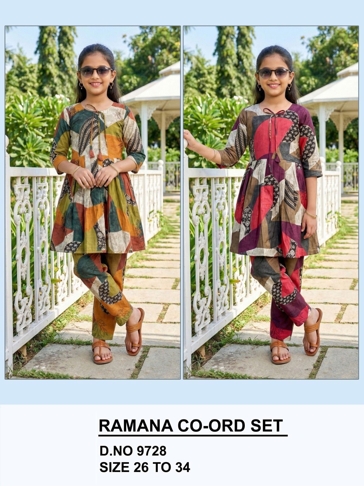 Ramana Co Ord Set 9728 Vatican Discharge Printed Western Collection Wholesale 6 Launching Ramana Co Ord Set 9728 Vatican Discharge Printed Western Collection Wholesale 2026
