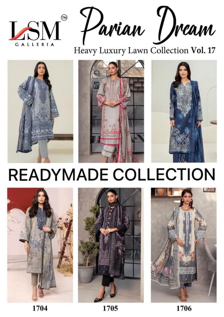 Buy Lsm Parian Dream Vol 17 Readymade Lawn Cotton Collection Wholesale 2026