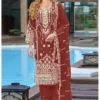 Mehboob Tex 1852 A To D Chiffon With Embroidery Pakistani Salwar Kameez Wholesale