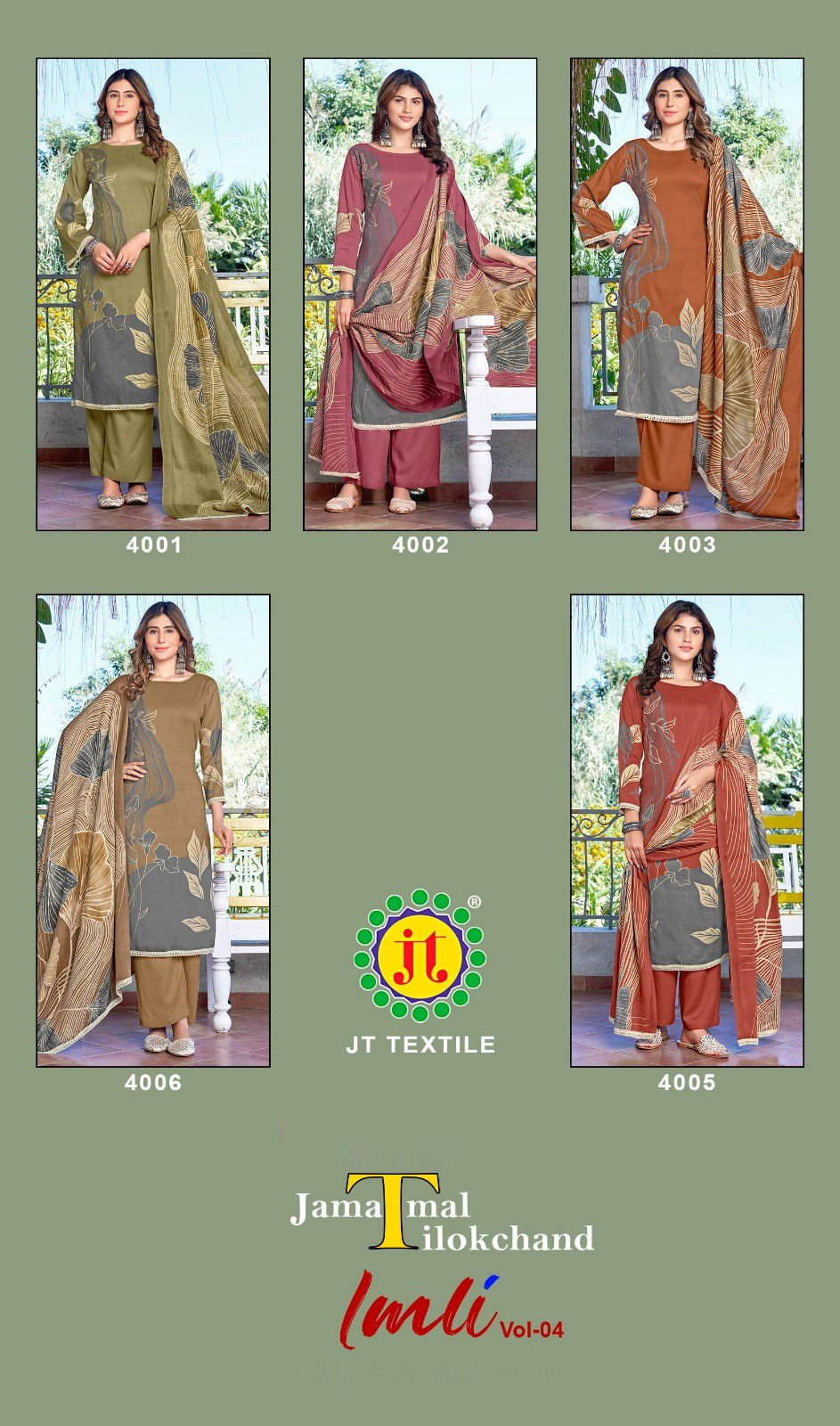 Jt Imli Vol 4 Rayon With Foil Print Dress Material Collection Wholesale 9 Launching Jt Imli Vol 4 Rayon With Foil Print Dress Material Collection Wholesale 2026