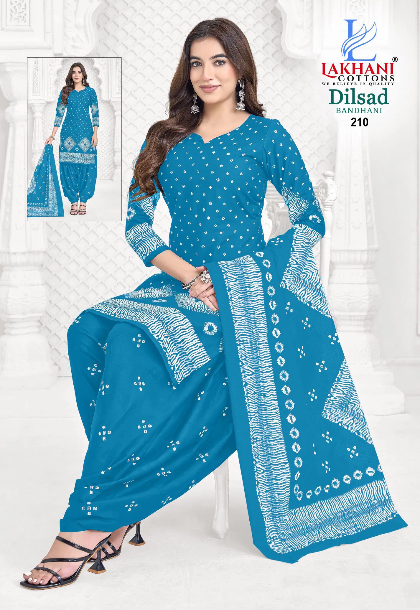 Lakhani Dilsad Bandhani Vol 02 Cotton Printed Fancy Dress Material Wholesale 13 Launching Lakhani Dilsad Bandhani Vol 02 Cotton Printed Fancy Dress Material Wholesale 2026