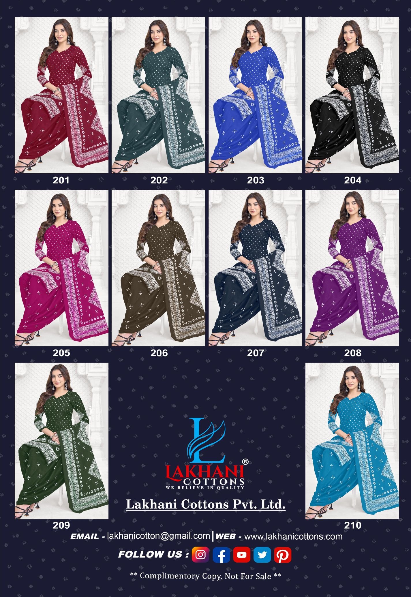 Lakhani Dilsad Bandhani Vol 02 Cotton Printed Fancy Dress Material Wholesale 14 Launching Lakhani Dilsad Bandhani Vol 02 Cotton Printed Fancy Dress Material Wholesale 2026