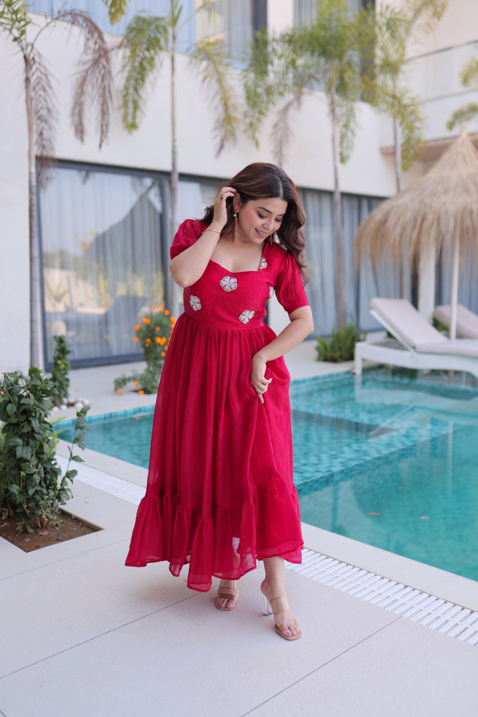 Lekha KA 1224 Fendi Silk Beads Embroidery Gown Wholesale 6 Stylish Lekha KA 1224 Fendi Silk Beads Embroidery Gown Wholesale 2026