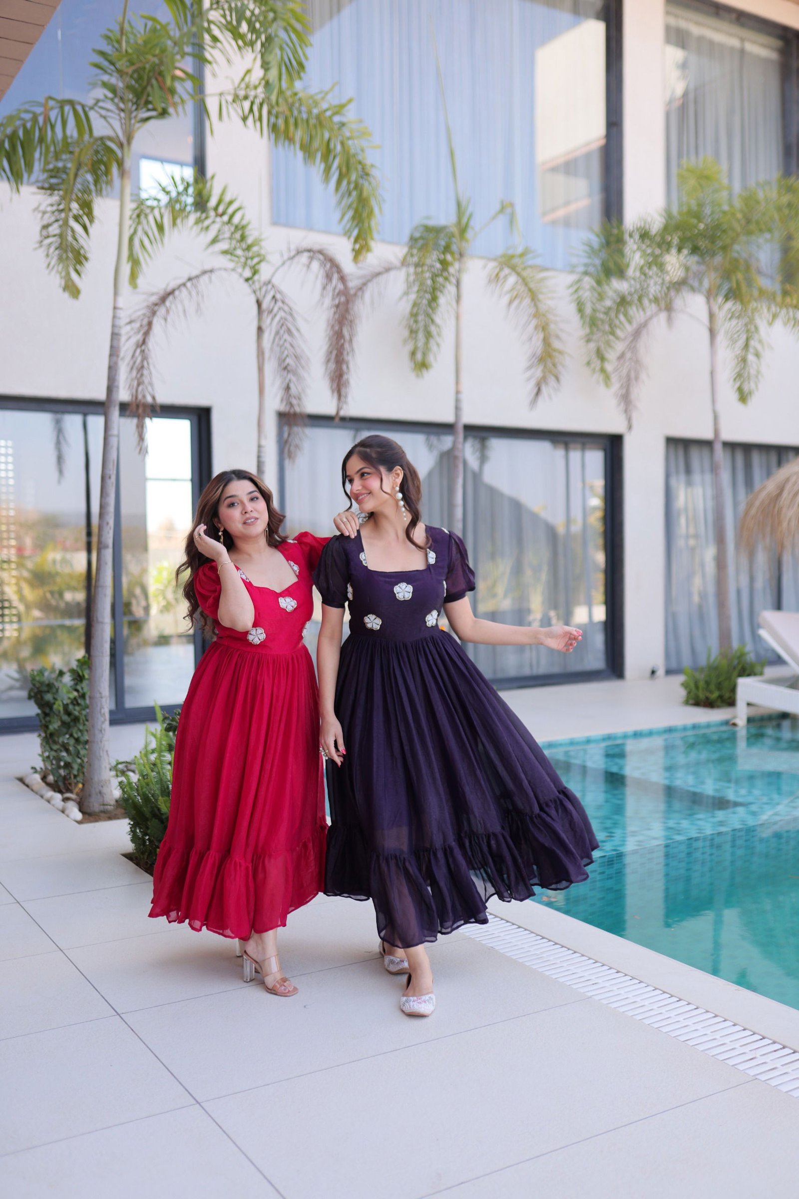 Lekha KA 1224 Fendi Silk Beads Embroidery Gown Wholesale 9 Stylish Lekha KA 1224 Fendi Silk Beads Embroidery Gown Wholesale 2026